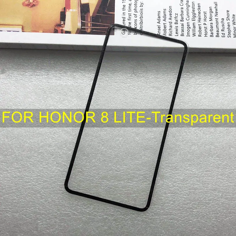 Для Honor 8 Lite Задняя стеклянная крышка батареи Задняя Дверь Корпус панель для Huawei Honor 8 Lite Задняя стеклянная крышка Honor8 Lite - Цвет: 8Lite Transparent