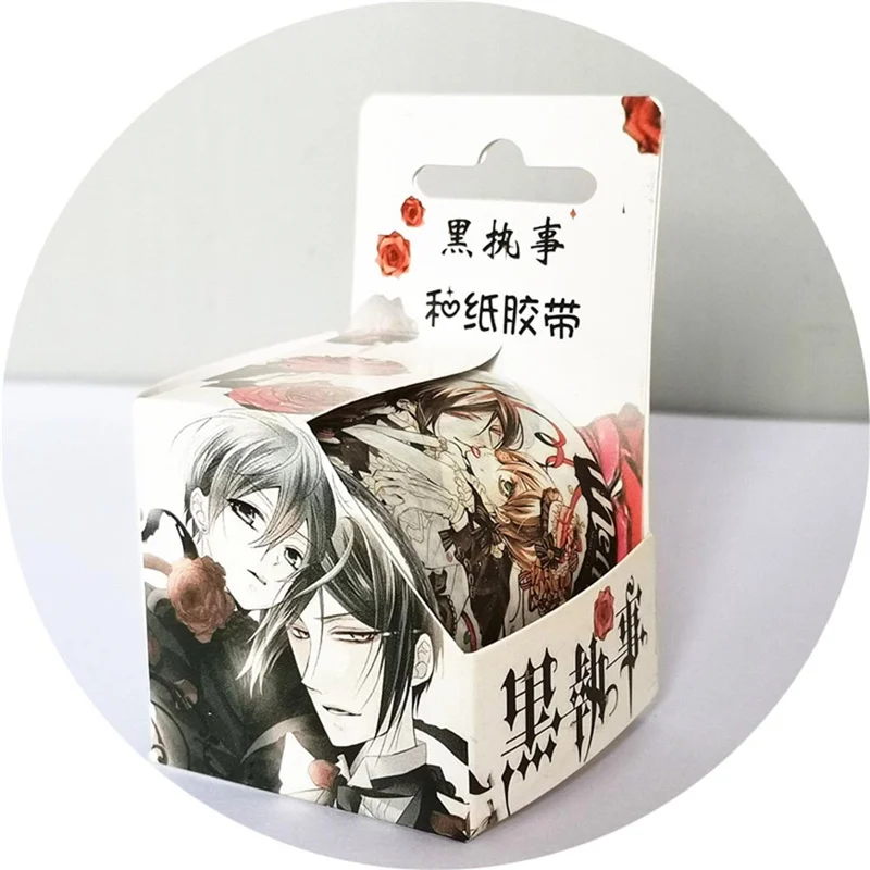 

1 Box Anime Toilet-Bound Hanako-kun Anime Washi Tape Adhesive Tape DIY Scrapbooking Sticker Label Masking Tape