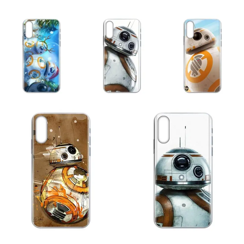 ТПУ чехол-бумажник чехол Звездные войные Bb-8 дроид робот Bb8 для Galaxy J1 J2 J3 J330 J4 J5 J6 J7