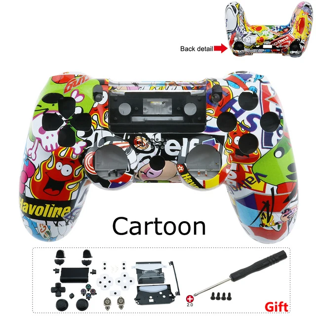 Сменный Чехол с лицевой панелью для PS4 DIY чехол ремонта контроллера dualshock 4 Playstation
