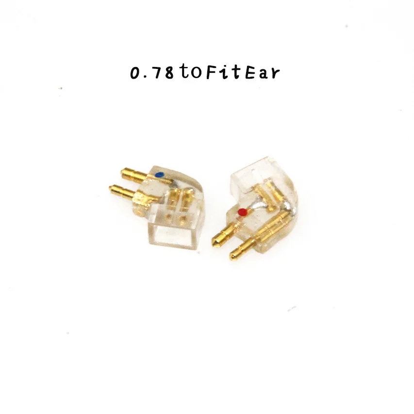 TOP-HiFi pair Headphone Plug for MH-NH205 FitEar MH334 MH335DW togo334 Male to MMCX 0.78mmFemale Converter Adapter enlarge