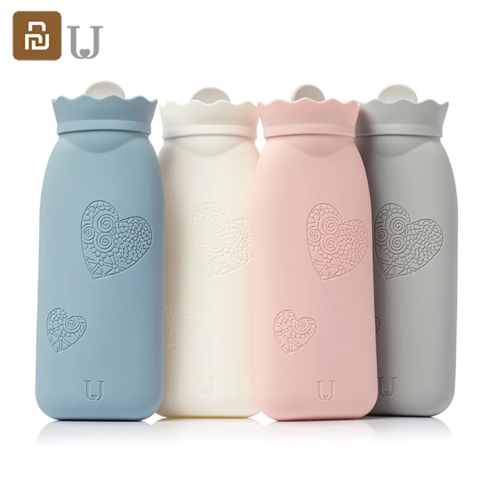 

Xiaomi Youpin Jordan&Judy 525ml Silicone Hot Water Bag Water Injection Hand Warmer Protable Foldable Explosion-Proof Water-Proof