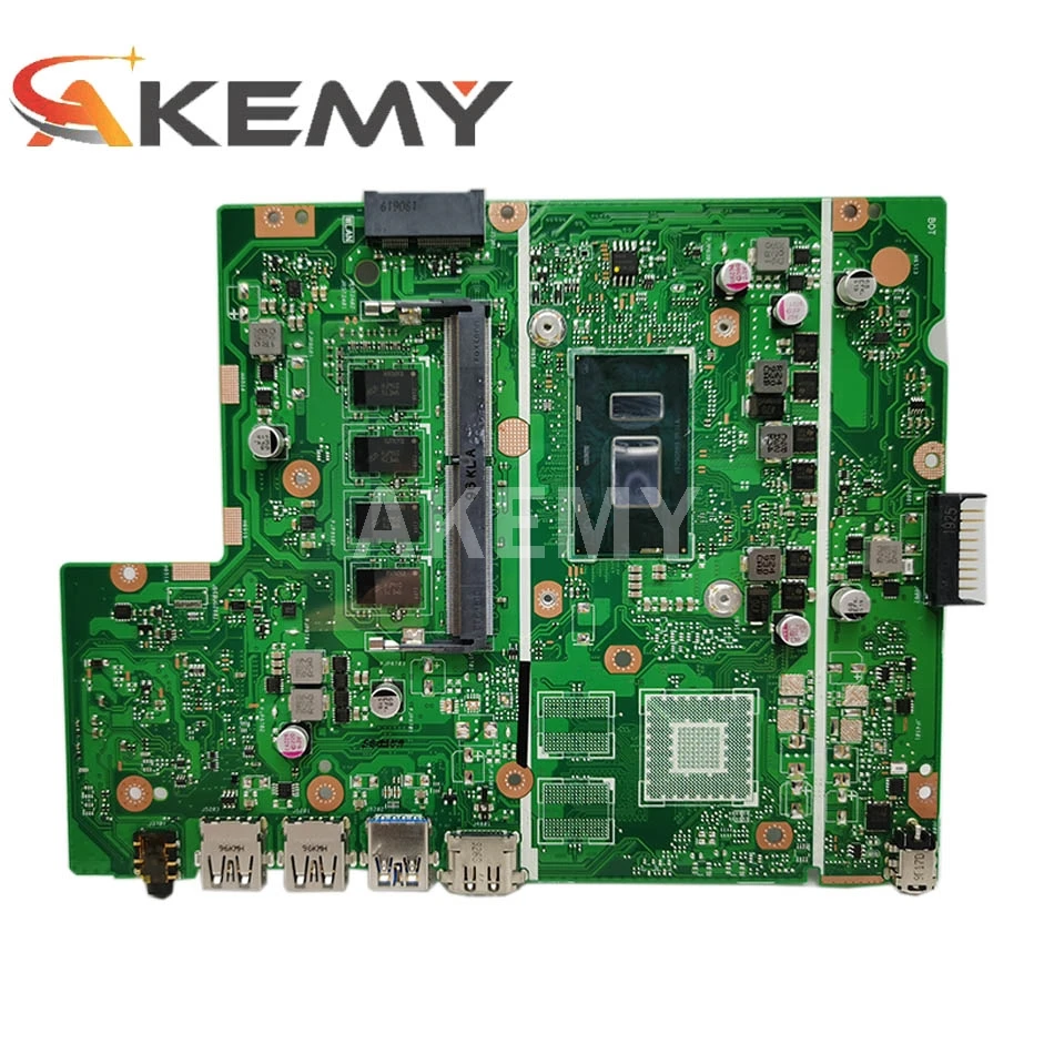 Kaufen Akemy X540UA MAIN_BD._ 8G/I3-7th Gen CPU MainBoard Für ASUS X540UA X540UV X540UB X540UBR Laptop Motherboard 90NB0HF0-R00090