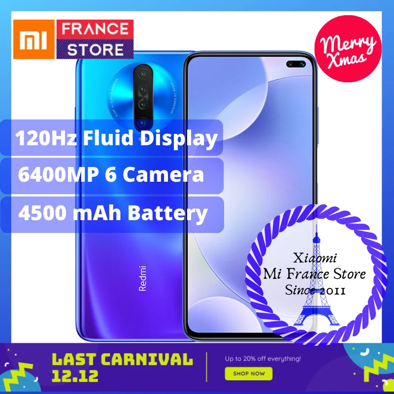 Xiaomi Redmi K30 4G серия предпродажный Snapdragon 730G 1201Hz жидкий дисплей NFC ИК-контроль 6,67 “экран 5G серия открытые продажи в