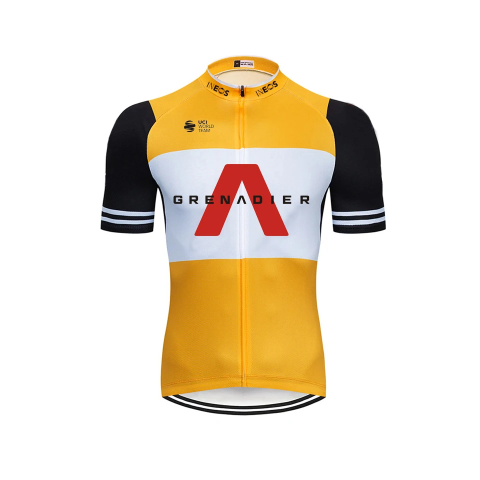 

Новое поступление 2021, командные мужские велосипедные Джерси ineos, одежда для велоспорта, Высококачественная Спортивная одежда для велоспорт...