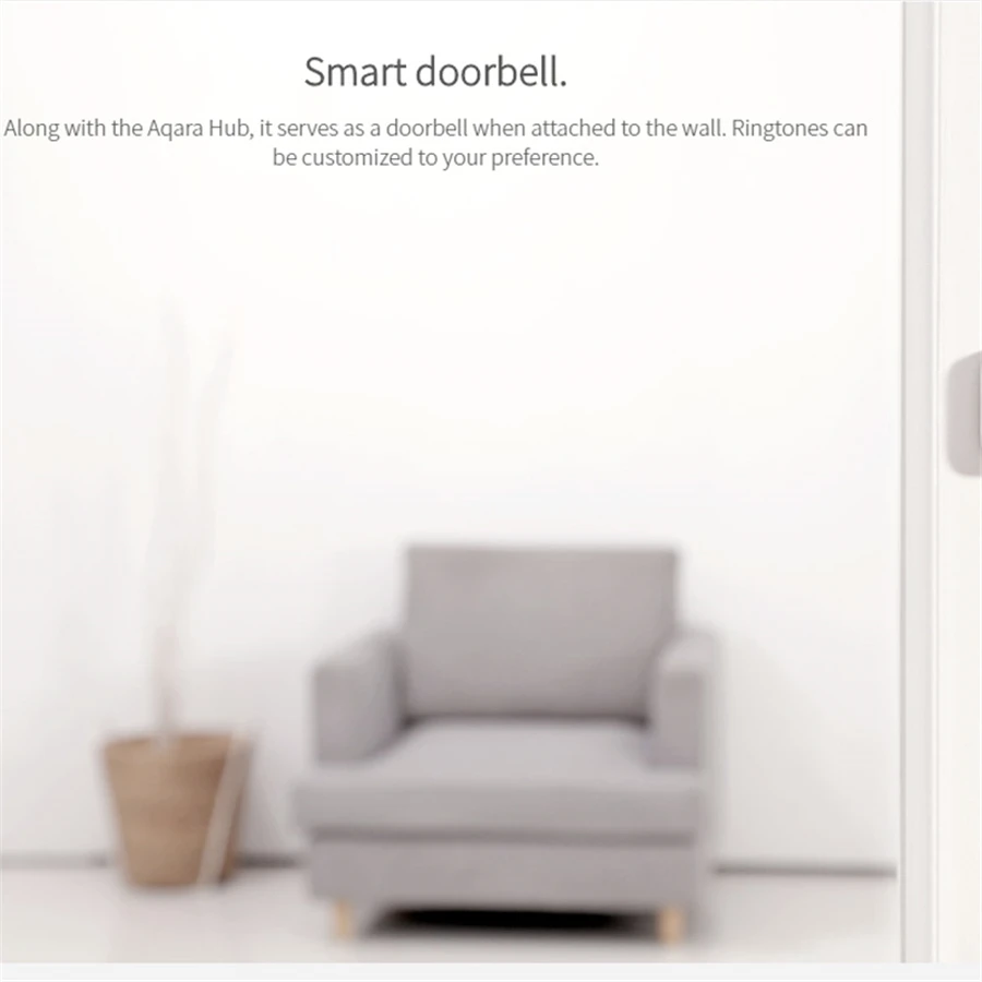 Aqara умный беспроводной переключатель дверной звонок приложение ZigBee Wi-Fi пульт
