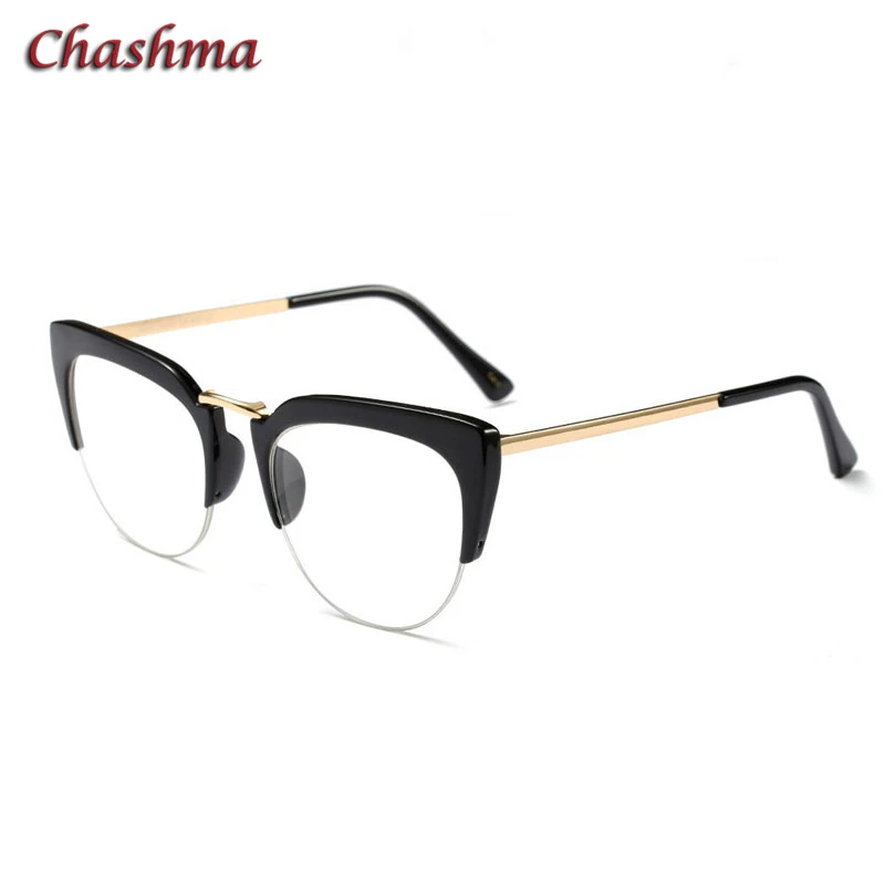 Женская оправа для очков Chashma очки кошачий глаз студентов модные по
