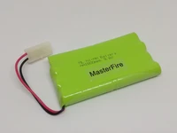 4pcslot masterfire original 8x aa 9 6v 1800mah ni mh battery cell rechargeable rc batteries pack for helicopter robot car toys