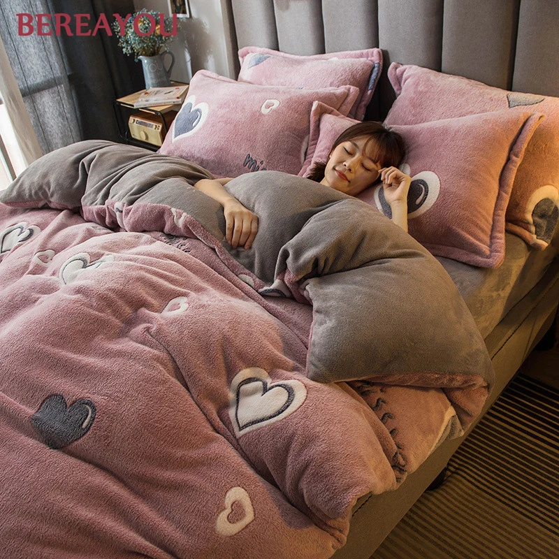 Роскошные комплекты постельного белья с мультяшным рисунком детский толстый