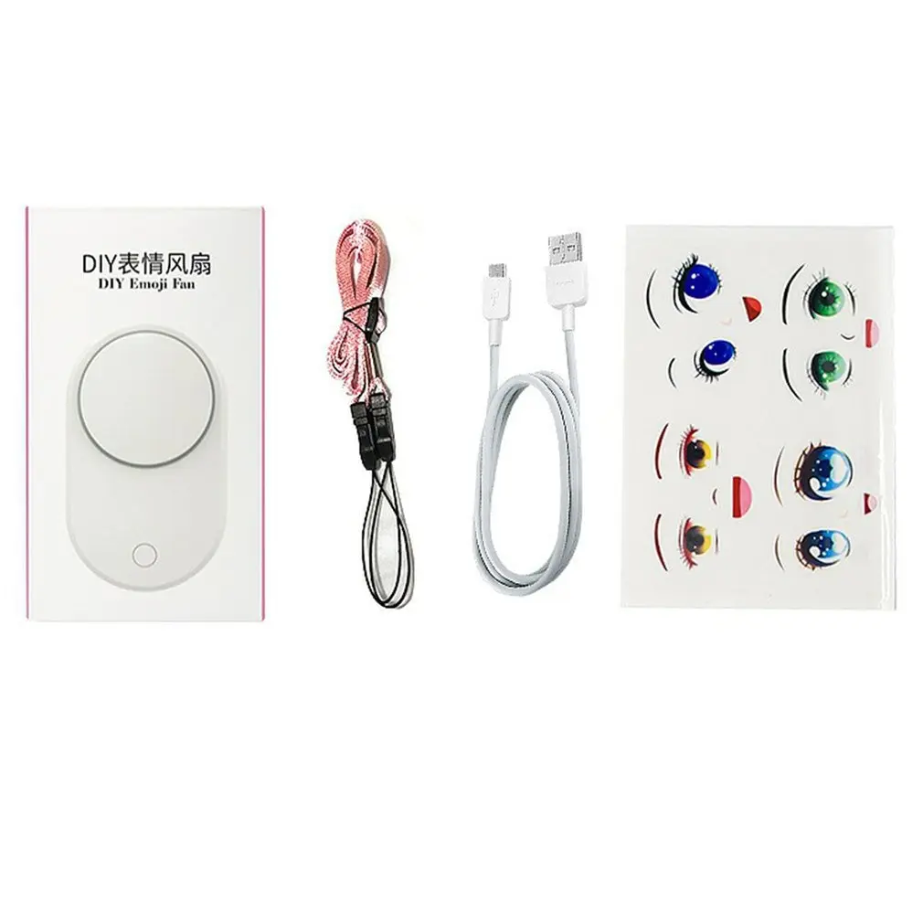 

Mini DIY Expression Fan For Eyelashes Rechargeable Electric Mini Portable Small Fan Eyelash Inoculation Tool