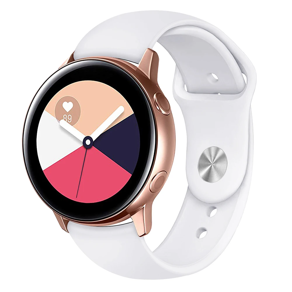 Galaxy Watch Active Band силиконовый ремешок для часов сменный Samsung Sweatproof|Смарт-аксессуары| |