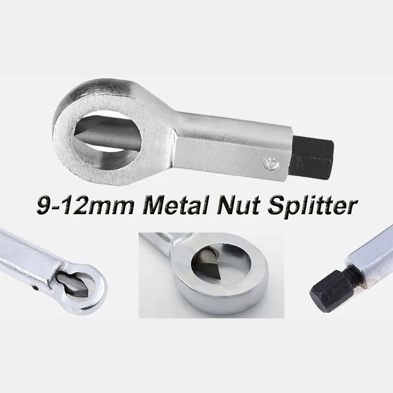1 PCS Duty Rust Resistant Damaged Nut Splitter Remover Rusty Nuts Spanner Remove Cutter Tool Steel Wrench Hex |