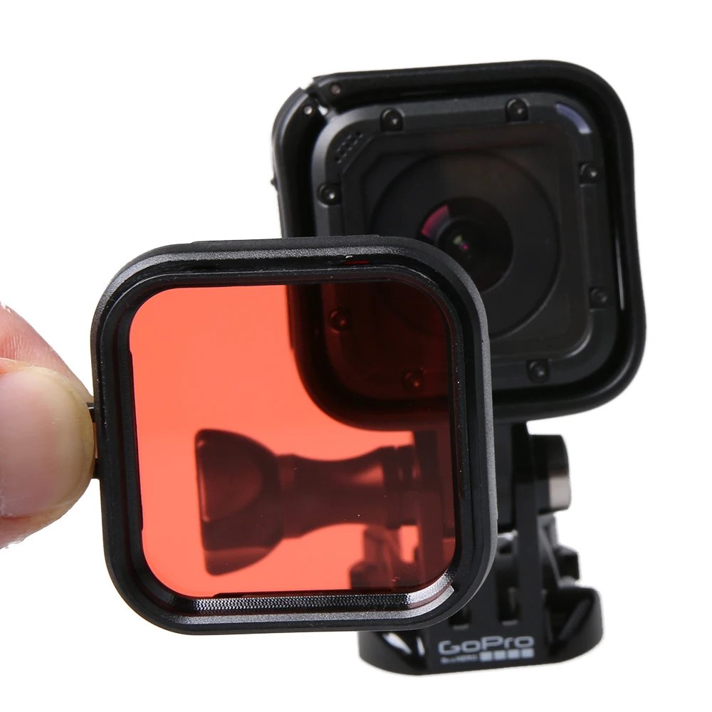Фильтр для подводной съемки Gopro Hero 4 session/5 session кубическая крышка объектива Защита