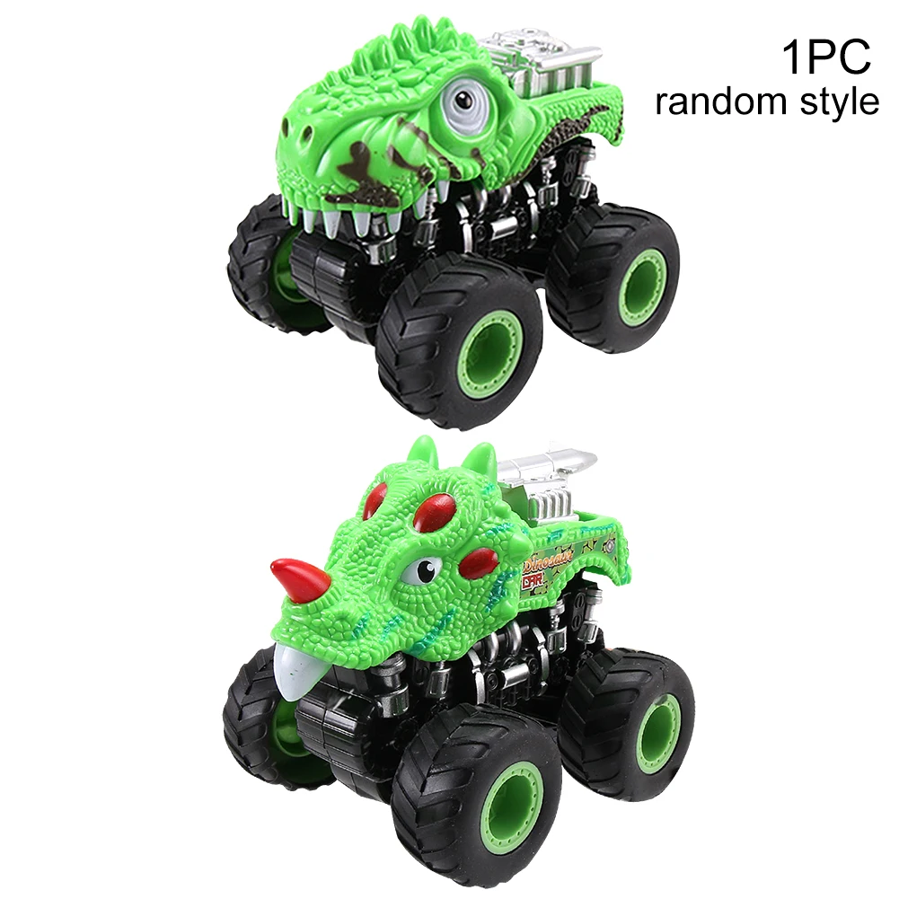 

Kids Toy Simulation Model Birthday Gifts Compact Boy Girl Friction Powered Pull Back Dinosaur Car Early Educational Off Road