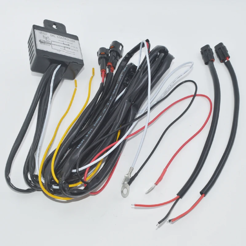 1 комплект 12 В автомобильный DRL контролер дневные ходовые огни светодиодный