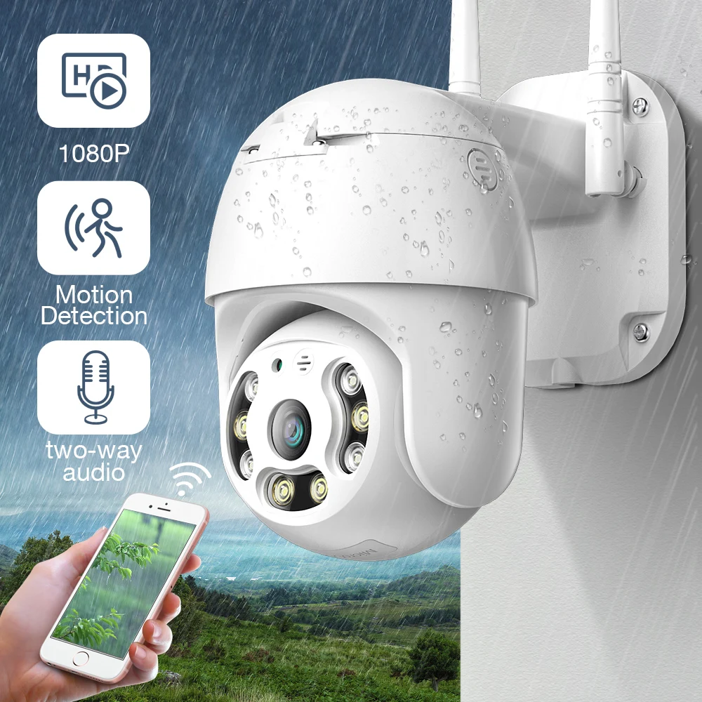 

SDETER 1080P 1536P Wi-Fi камера видеонаблюдения беспроводная наружная скоростная купольная IP-камера ночного видения Сетевая система видеонаблюдения