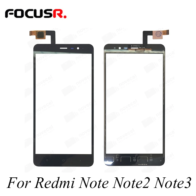 Сенсорный экран дигитайзер внешняя стеклянная панель для Xiaomi Redmi Note сенсорный Note2