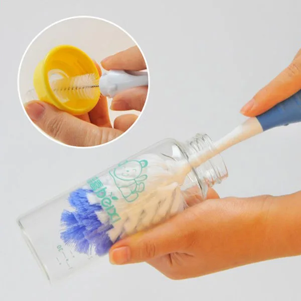 2 шт./компл. окружающей среды Детские щетки для бутылочек уборки детский Молоко