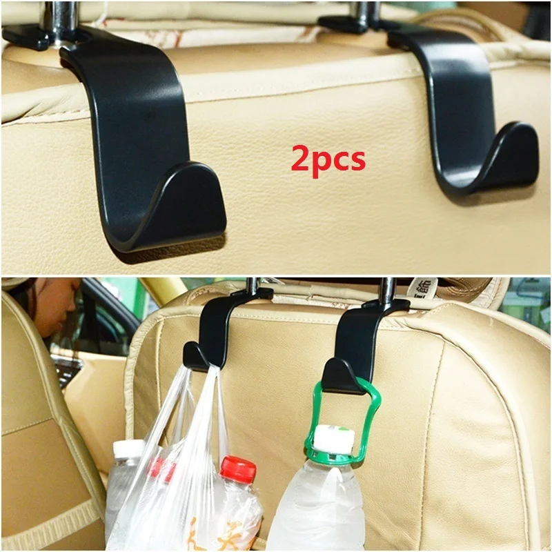 2 шт Автомобильный Органайзер сильный автомобиль Вешалка на подголовник заднего
