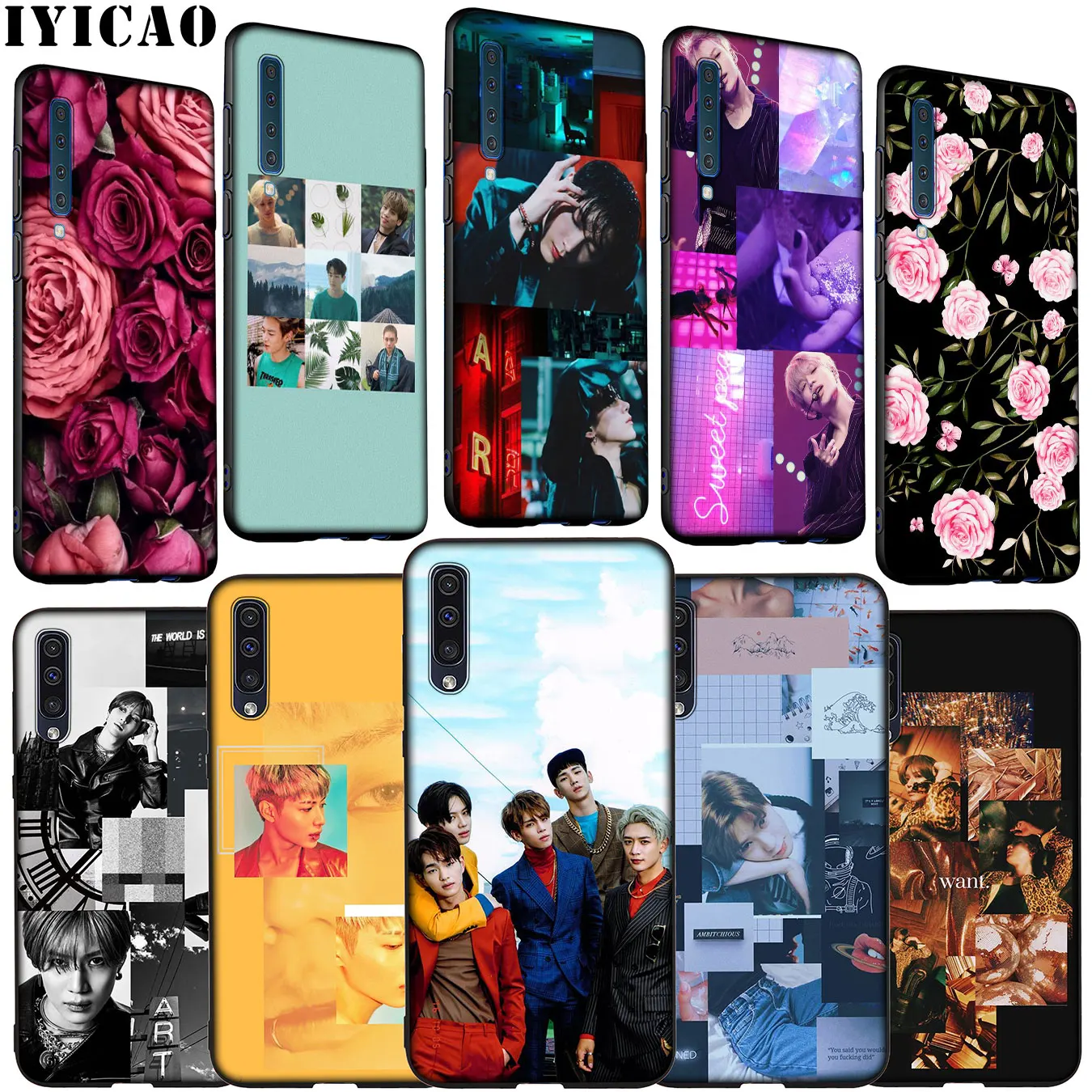 Чехол для телефона SHINee KPOP Boy group мягкий силиконовый чехол Samsung Galaxy A70 A60 A50 A40 A30 A20 A10