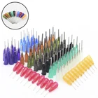 25 шт.пакет 14-27G 12 модель дополнительная стальная дозирующая коническая игла Клей игла дозатора для контроллера диспенсера