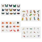 30 листов УФ-смолы, наклейки, заполнение для силиконовых форм, сделай сам, эпоксидная смола, изготовление украшений, декоративная наклейка