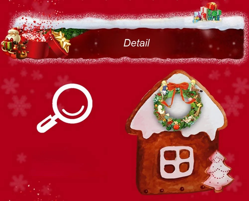 Рождественская Настенная Наклейка Рождество подарок Съемная Искусство домашний