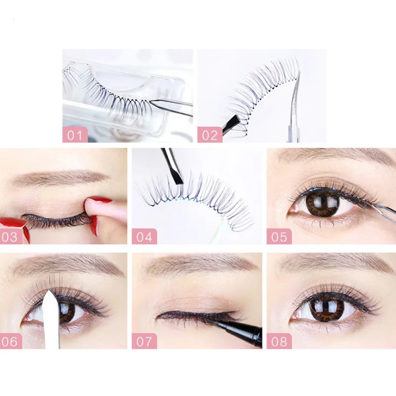 Ресницы норковые Глаза 3D толстые накладные ресницы Европа Америка горячие