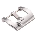 Ремешок для часов с пряжкой из нержавеющей стали, 16 мм, 18 мм, 20 мм, 22 мм, серебристый полированный ремешок для часов, аксессуары для часов