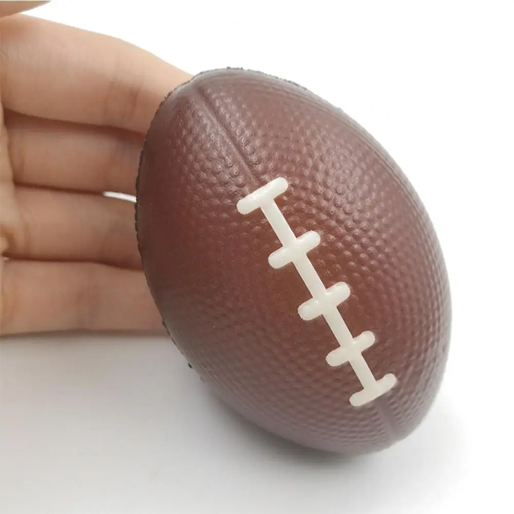 

Hot Selling Stress Reliever Ball Toys Antistress Collectible Slow Rising Soft Squeeze Rugby-shaped Toy