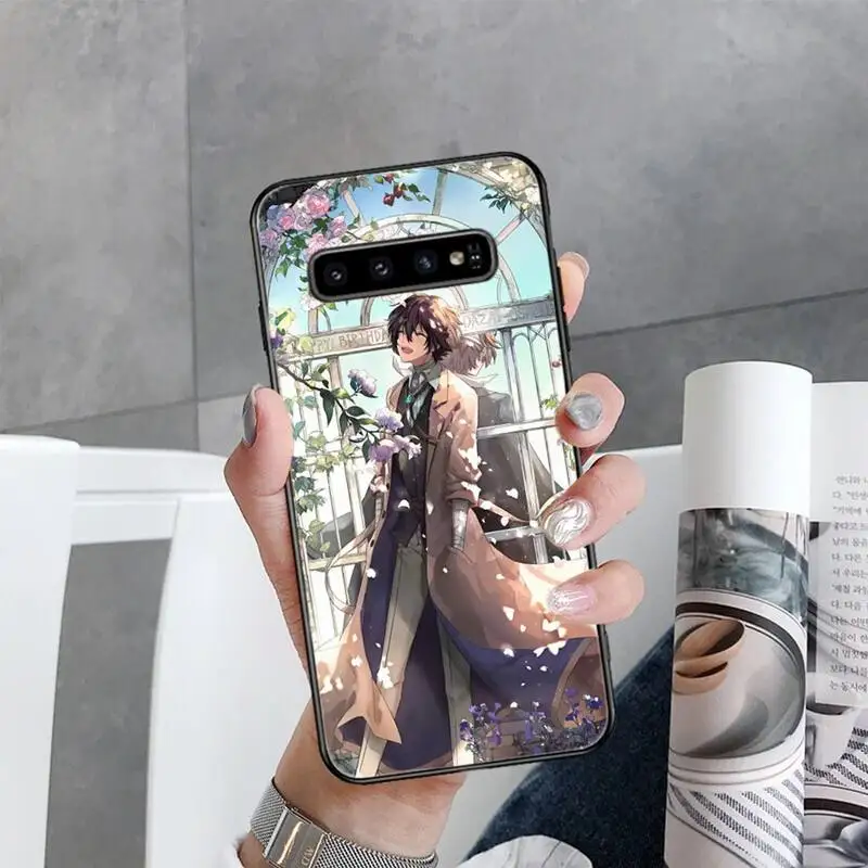 

Anime Bungou Stray Dogs Phone Case For Samsung Galaxy S5 S6 S7 S8 S9 S10 S10e S20 edge plus lite