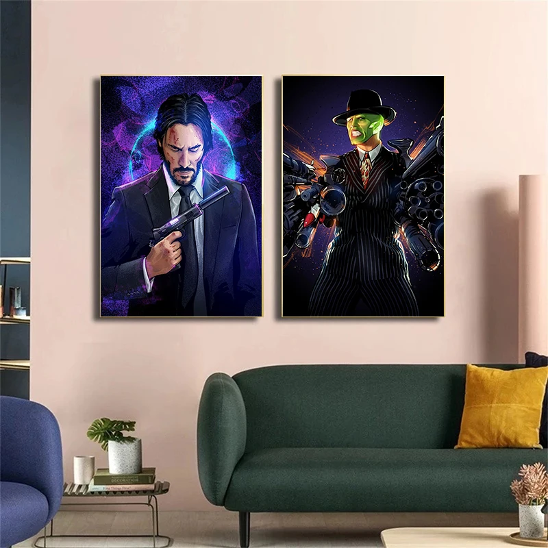 

American Crime Movie Characters Canvas Paintings Movice Star Posters and Prints Wall Art Pictures for Living Room Decor Painting