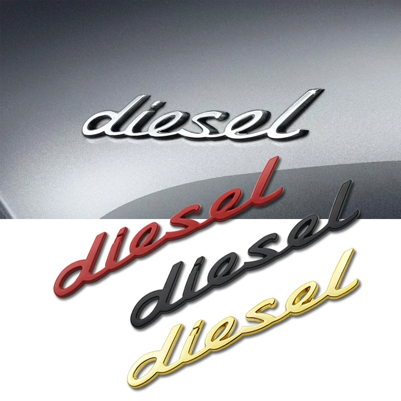 

3D Metal Car Diesel Emblem Badge Sticker For Mercede Benz AMG W204 W203 W205 W211 W108 W124 W126 W140 W168 W169 W176 W177 W210