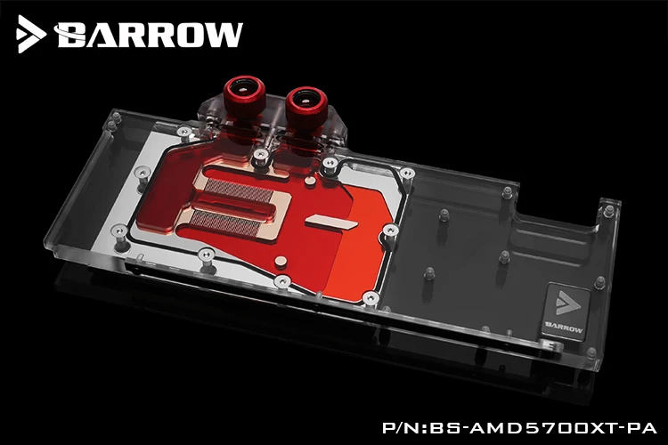 Курган BS-AMD5700XT-PA, полное покрытие Графика карты водяного охлаждения блока для AMD основатель Edition Radeon RX5700XT/RX5700