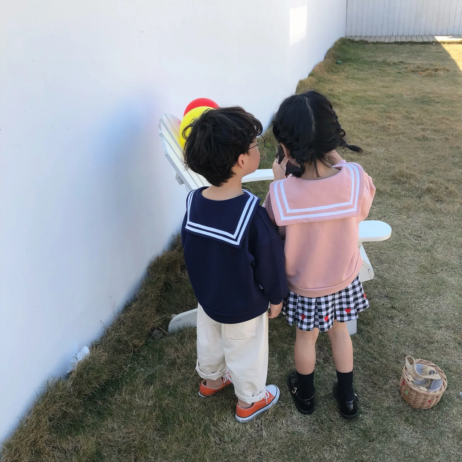 Весенне осенние детские повседневные куртки с матросским воротником и героями