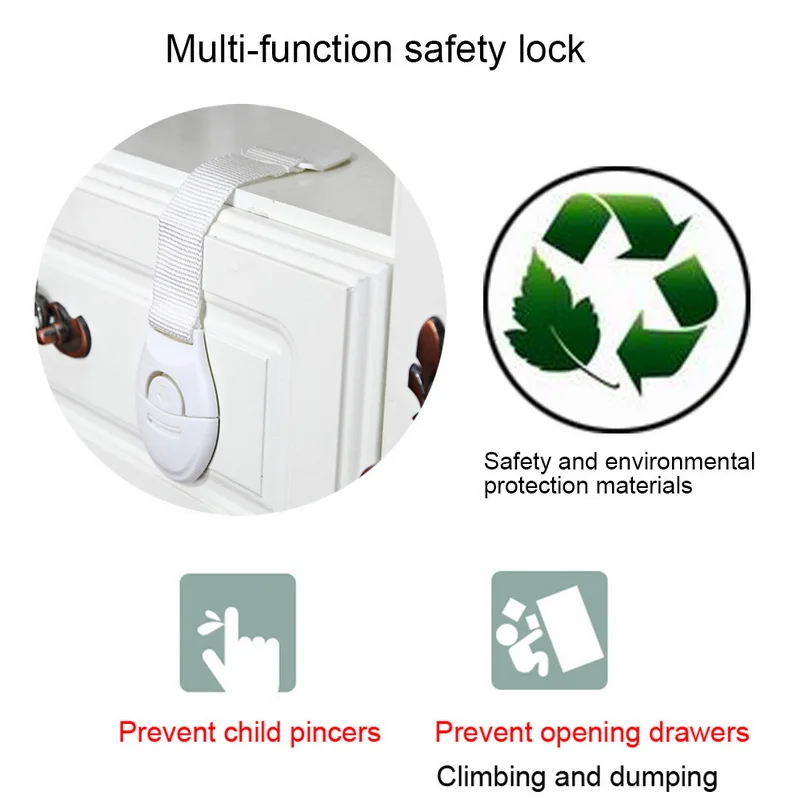 New Plastic Locks Protection from Children Drawer Door Cabinet Cupboard Lock 1pcs | Обустройство дома