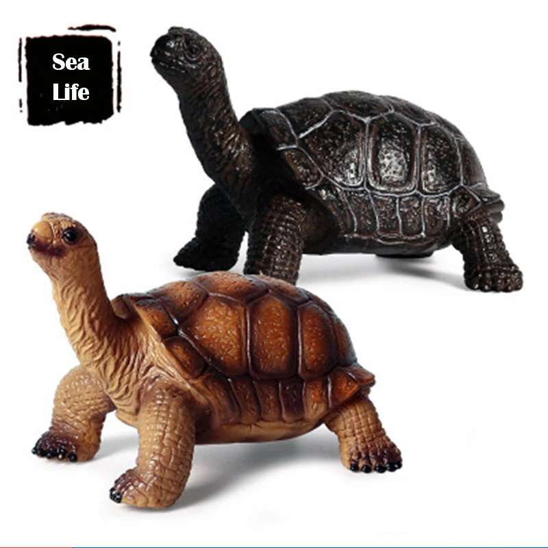 

Simulation Tortoise Model ABS Plastic Solid Simulated Sea Fish Life Animals Hand Model Educational Toys Christmas Gift For Kids