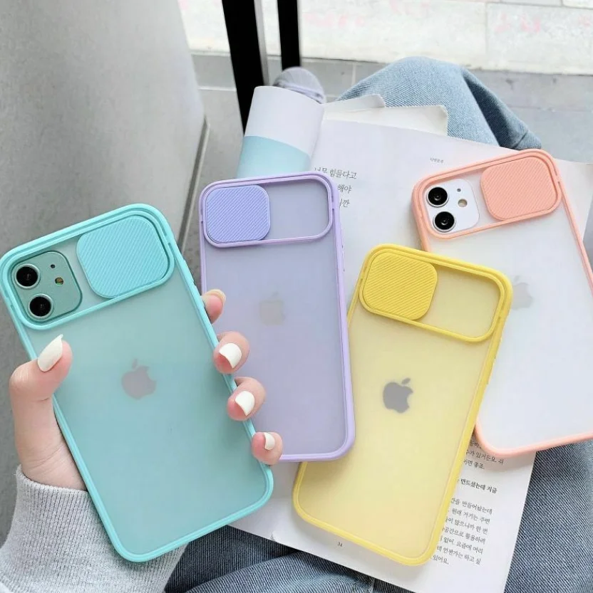 

Camera Lens Matte transparent Protection Case for iPhone 12 Mini 12 Pro Max 11 Pro 8 7 6 6S plus XR XS Max x soft cover