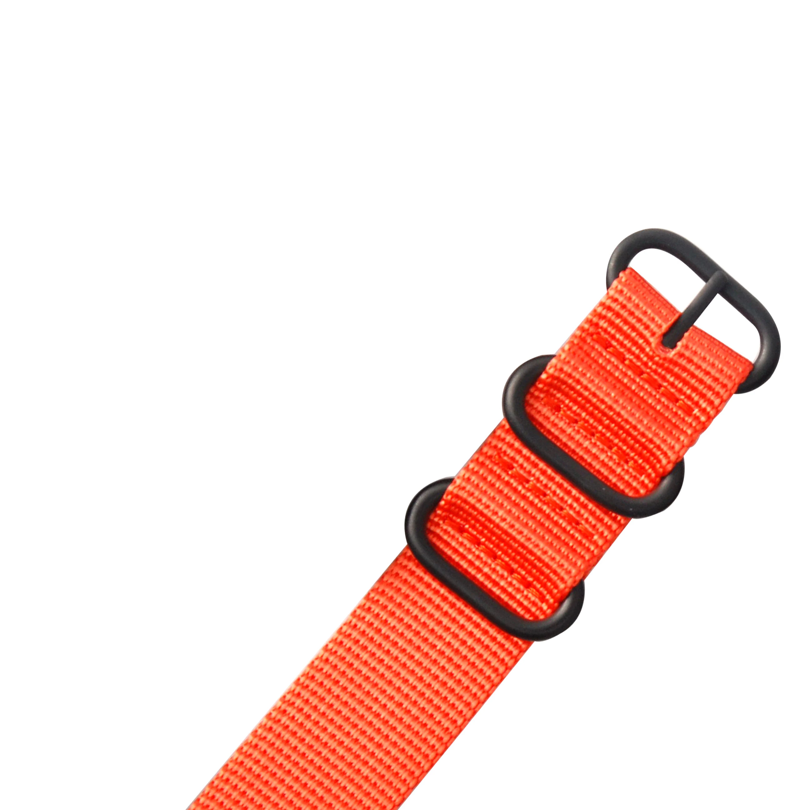 

22 24mm Brand Army Sport nato fabric Nylon strap accessories Bands Buckle belt For 007 James bond Watch Bracelet black