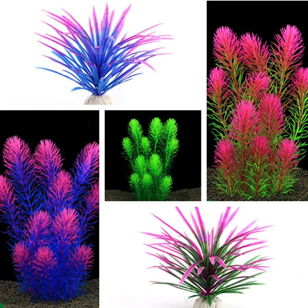 Имитация водяных растений 1 шт. аквариум ландшафтное растение для аквариума