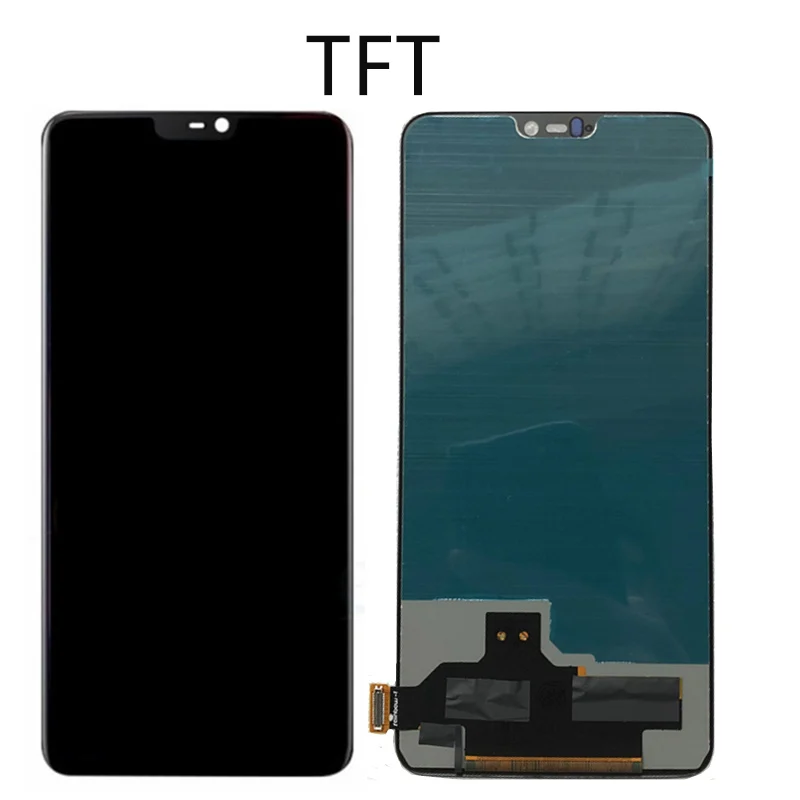 Для Oneplus 6 ЖК-дисплей+ кодирующий преобразователь сенсорного экрана в сборе запасные аксессуары для Oneplus6 ЖК-экран