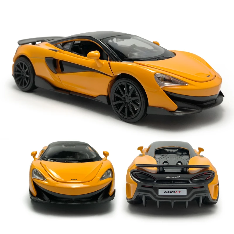 HOMMAT 1:32 Масштаб McLaren 600LT 2019 Supercar модель автомобиля литой сплав игрушечный