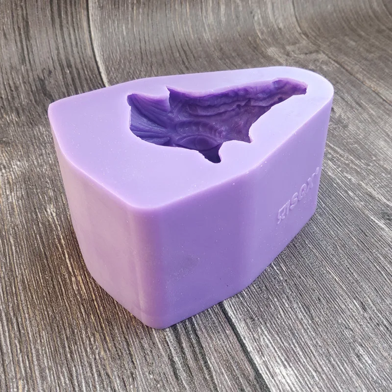 Дракон силиконовая форма 3D стерео кран Силиконовая Форма Смола эпоксидный для мыла прессформа 1591
