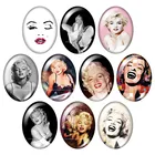 10 шт., стеклянные кабошоны с плоской задней поверхностью, 13 х8 мм18 х25 мм30 х40 мм