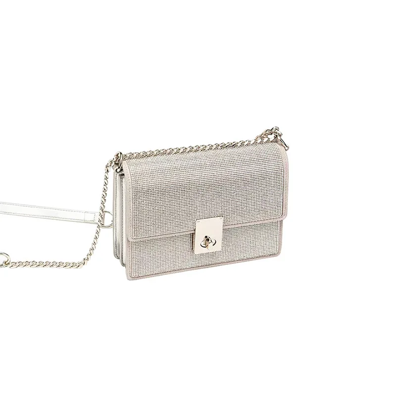 

Split Leather Women Flaps 2021 New Fashion Diamond Messenger Bags Ladies Designer Purses and Handbags Sac De Luxe Femme Marque