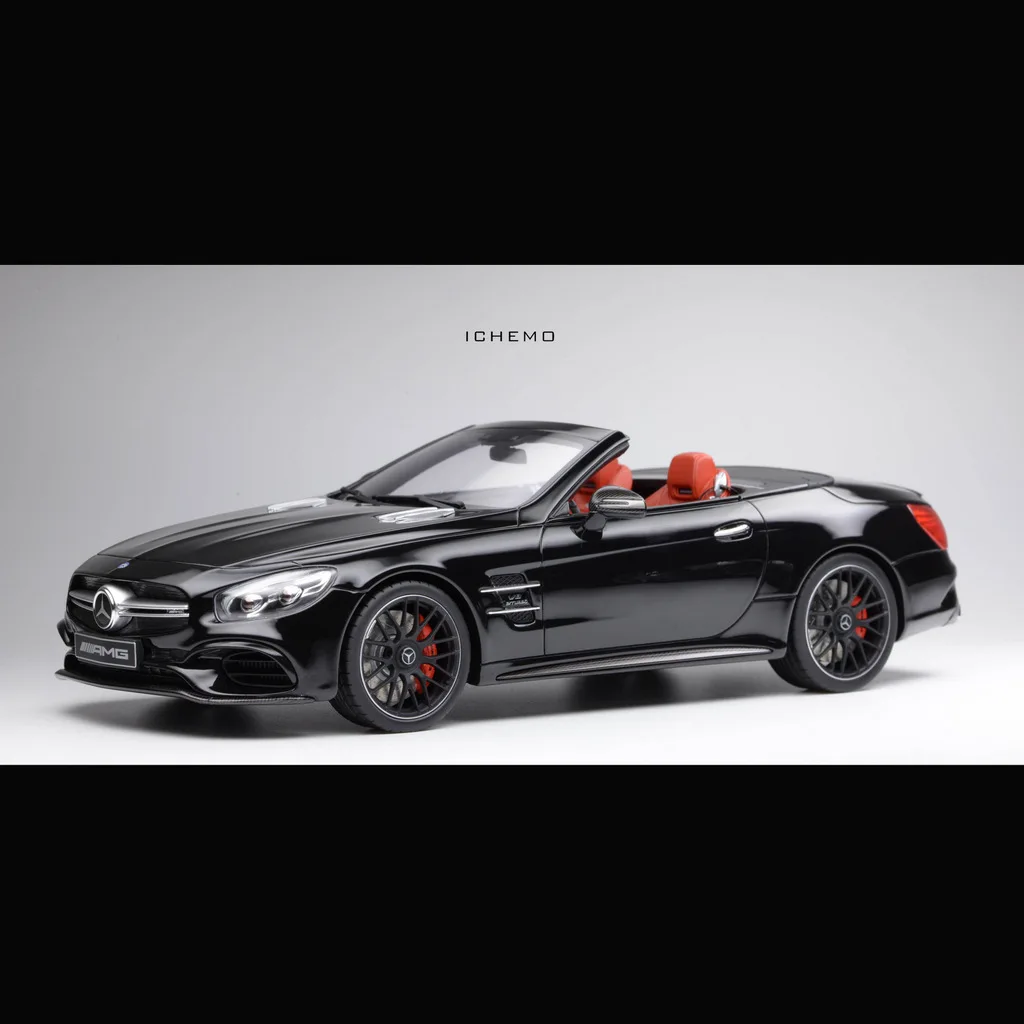 

GTspirit 1:18 Benzs SL63 AMG Collect die-casting simulation resin car model toys