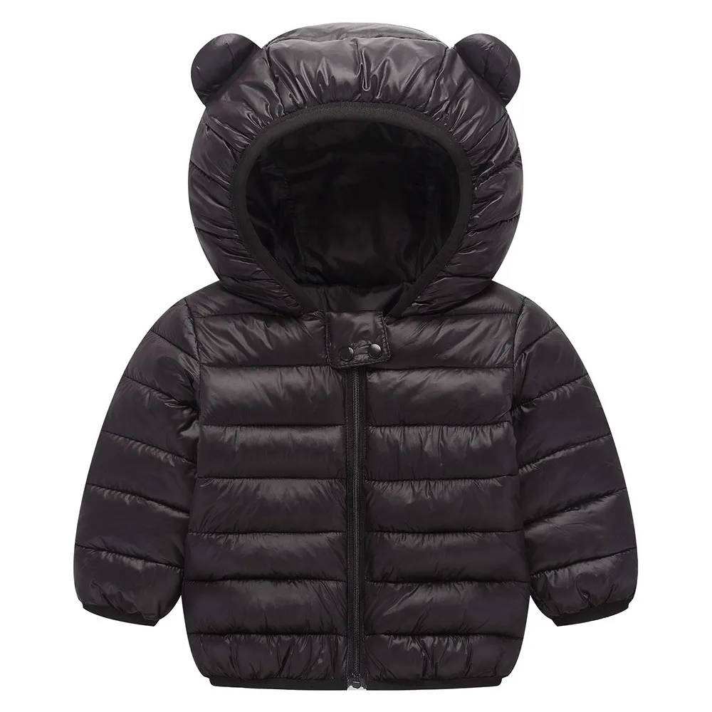 5 видов цветов куртка для маленьких девочек зимние теплые хлопковые пальто с