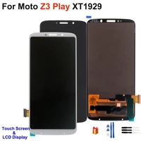 amoled lcd for motorola z3 play touch screen digitizer assembly lcd display for moto z3 play xt1929 lcd display screen