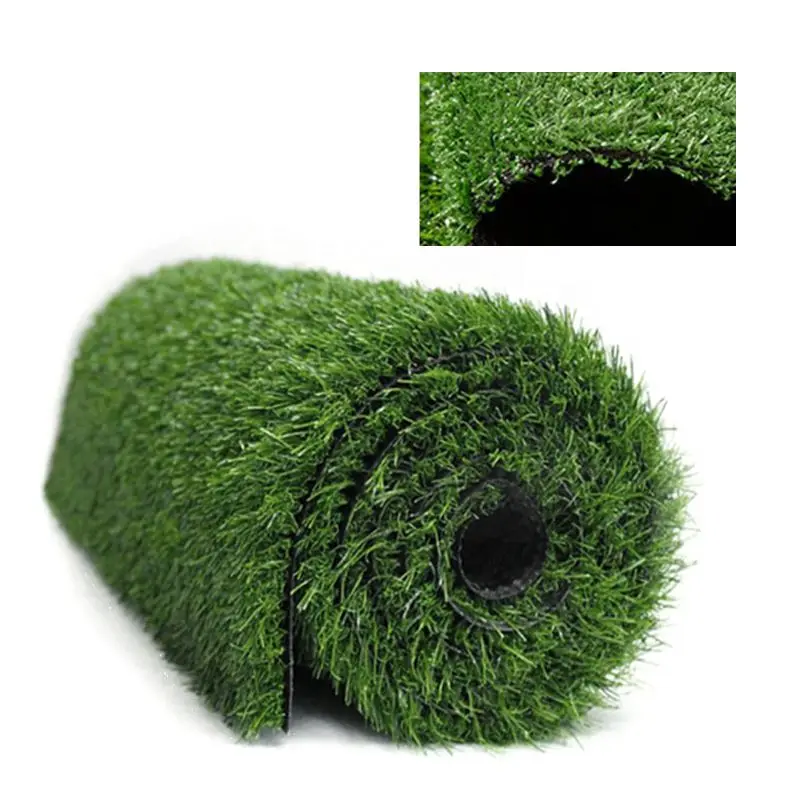 

1.5cm Thickness Artificial Lawn Carpet Fake Turf Grass Mat Landscape Pad DIY Craft Outdoor Garden Floor Decoration Anti-slip Rug