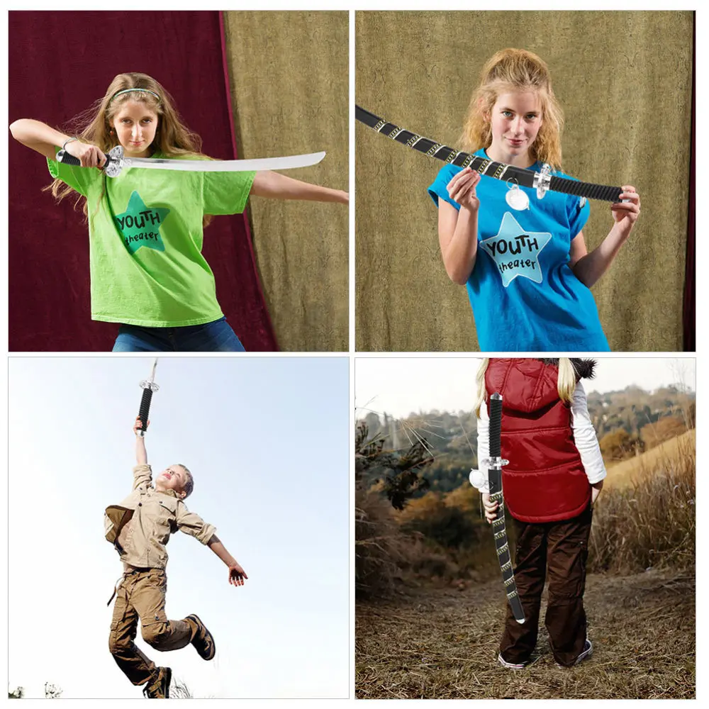 1 комплект 5 шт. японский самурай игрушки мечи креативный Косплей Реквизит